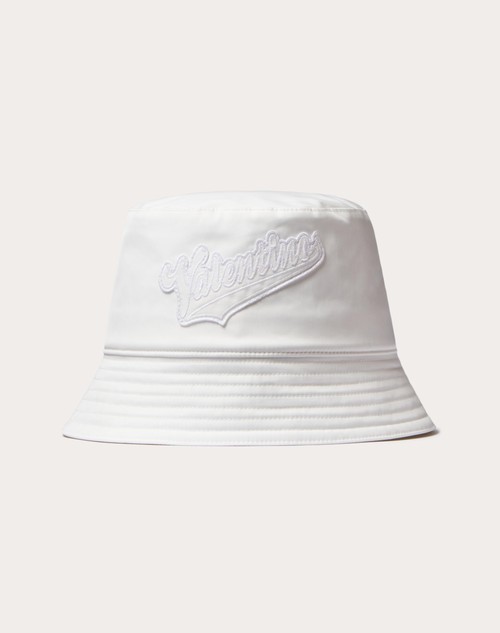 2021最新のスタイル Valentino ヴァレンティノ Logo Bucket Hat ハット