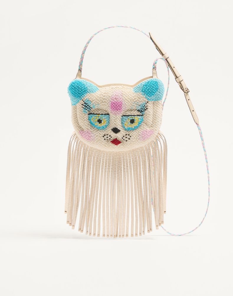 Valentino Garavani Women's Butter Le Chat De La Maison Crossbody Bag Woman Uni
