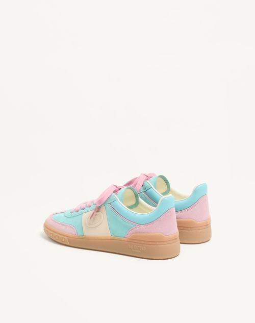 Valentino Garavani - Upvillage Crosta Sneaker - Azure/ivory - Woman - Sneakers