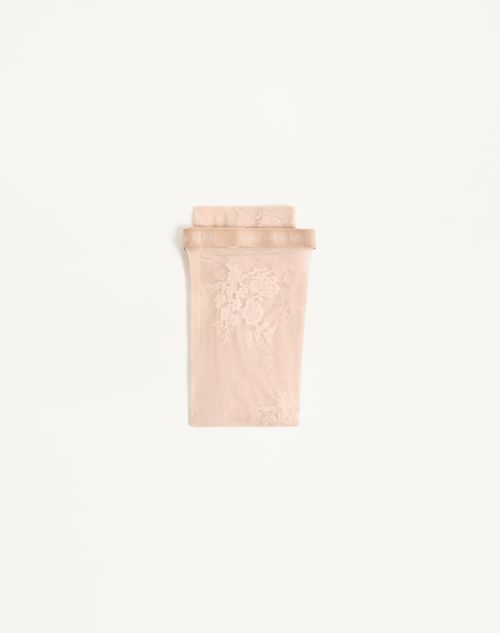 Valentino Lycra Tights Woman Birch L In Pink