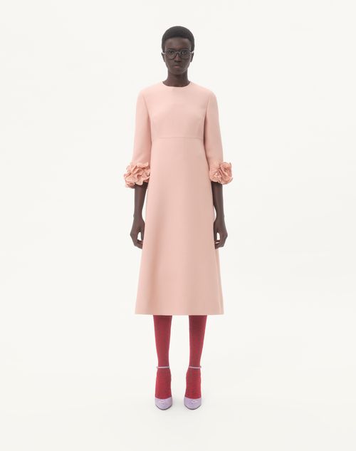 Valentino - Crepe Couture Midi Dress - Vintage Rose - Woman - Dresses