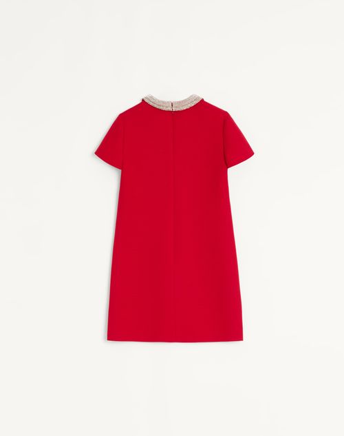 Valentino - Embroidered Crepe Couture Short Dress - Paris - Woman - Dresses