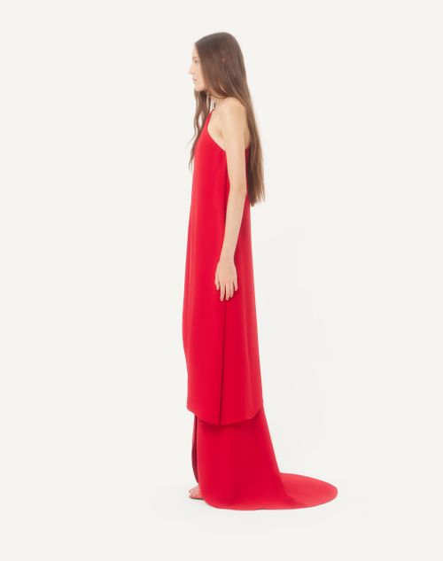 Valentino - Valentino Cady Couture Long Dress - Red - Woman - Gowns