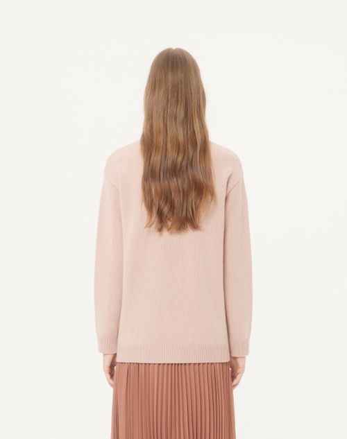 Valentino - Cashmere Jumper - Poudre - Woman - Knitwear