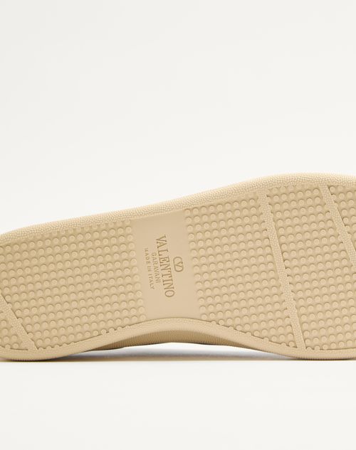 Valentino Garavani - Royco Sneaker In Nappa Calfskin - Indigo - Man - Sneakers