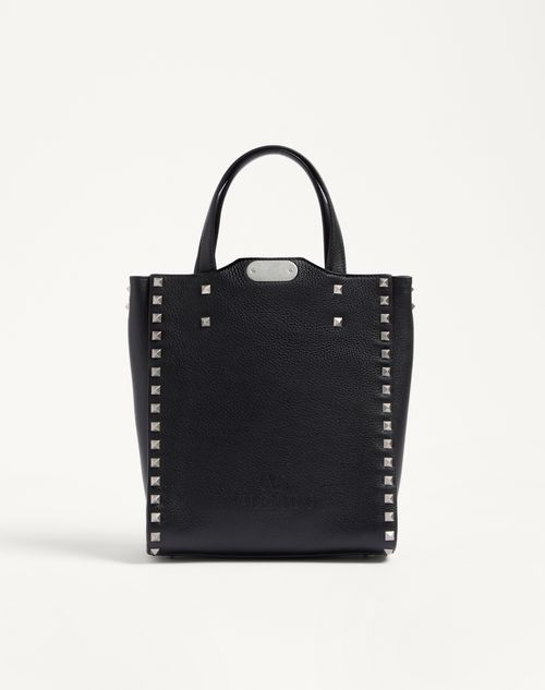 ロックスタッズ グレインカーフスキン スモール トート for メンズ