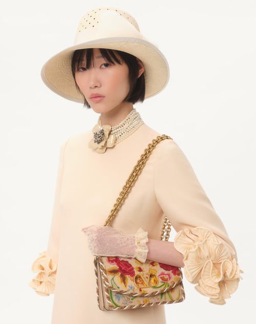 Valentino - Crepe Couture Short Dress - Birch - Woman - Dresses