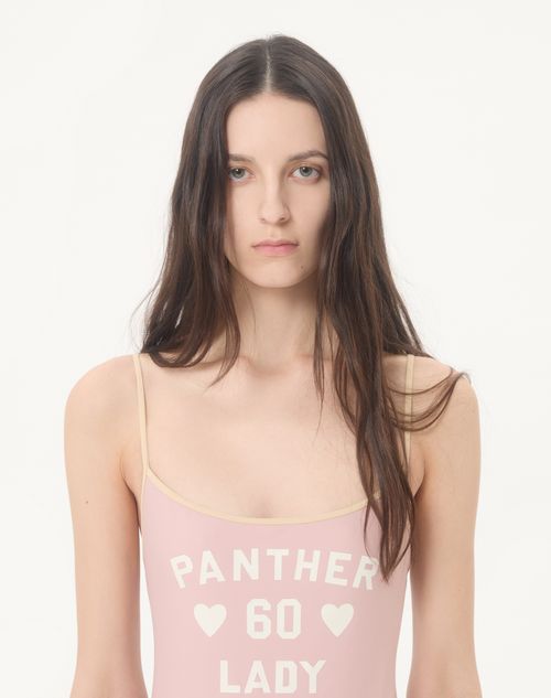Valentino - Printed Lycra One-piece Swimsuit - Pink - Woman - Beachwear