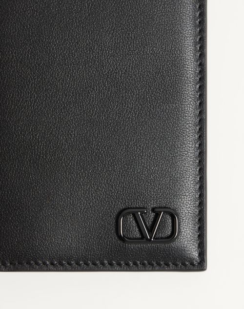 Valentino Garavani - Vlogo Signature Cardholder - Black - Man - Accessories