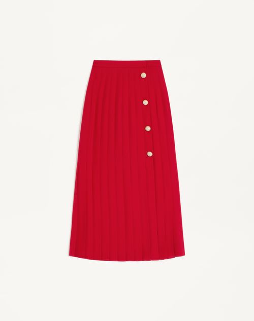 Valentino Georgette Midi Skirt Woman Paris 42 In Paris