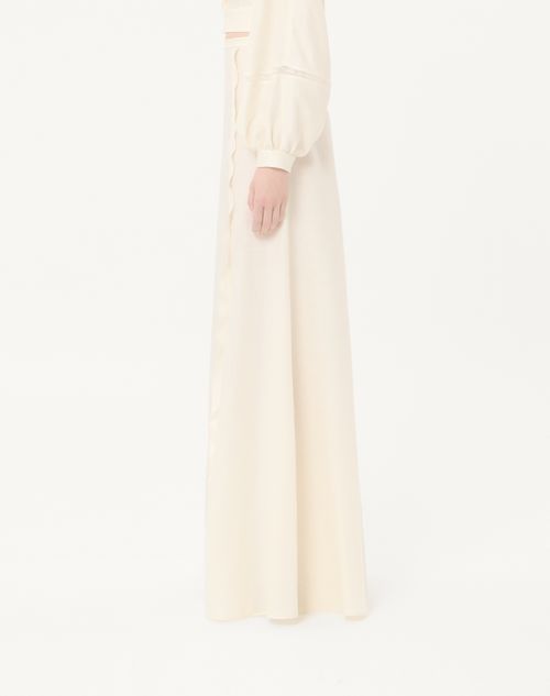 Valentino - Couture Linen Skirt - Vanilla - Woman - Skirts