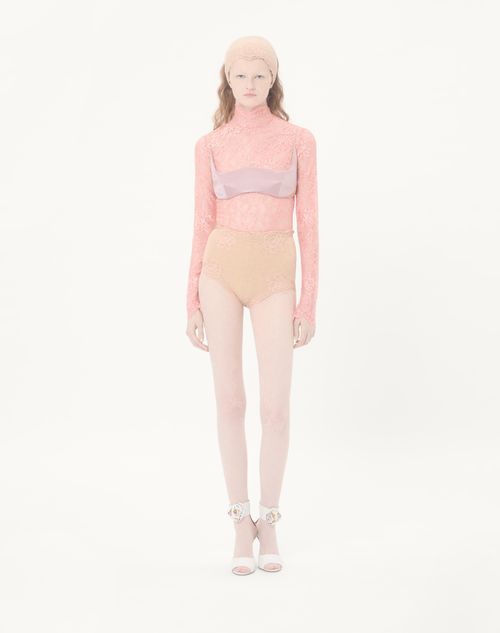 Valentino - Duchesse Bra Top - Mauve - Woman - Shirts And Tops