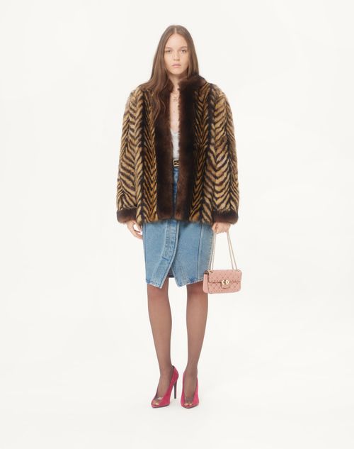 Valentino Garavani - Valentino Garavani Rockstud Spike Small Shoulder Bag In Kidskin - Phard - Woman - Shoulder Bags