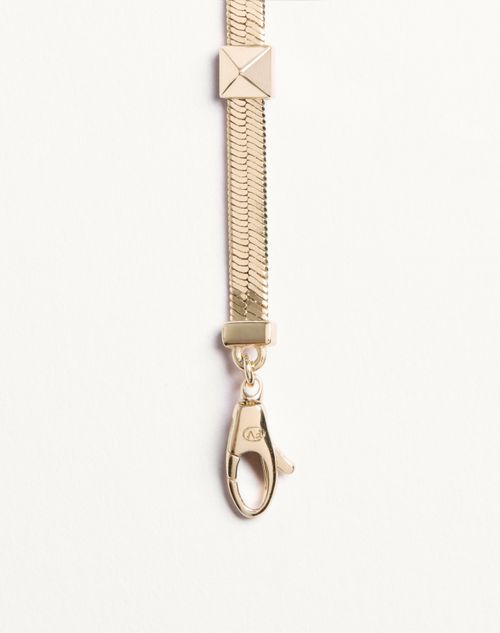 Valentino Garavani - Valentino Rockstud Metal Bracelet - Platinum - Woman - Jewelry