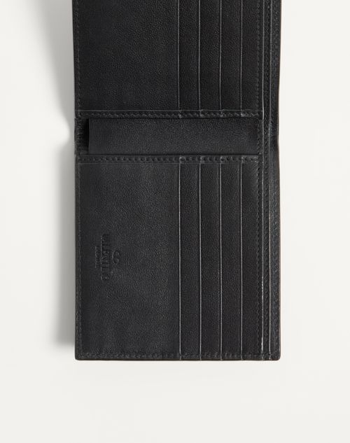 Valentino Garavani - Portafoglio Vlogo Signature - Nero - Uomo - Portafogli E Piccola Pelletteria