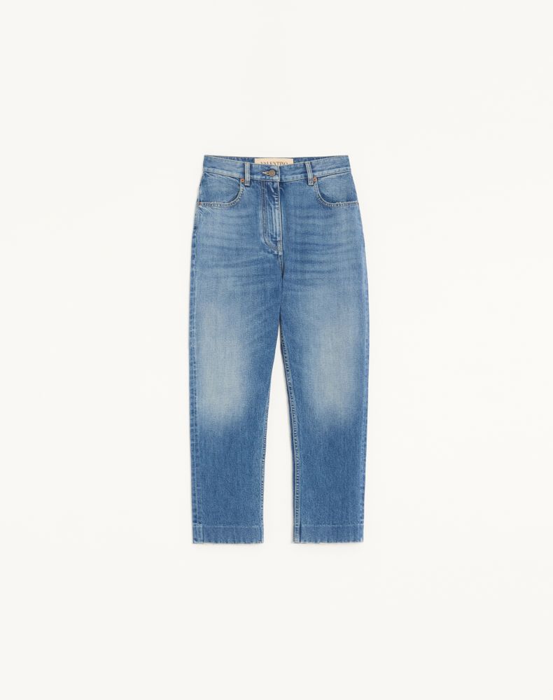 Valentino Women's Denim Trousers Woman 29