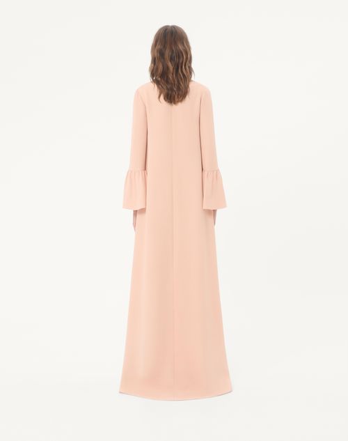 Valentino - Cady Couture Long Dress - Salmon - Woman - Gowns