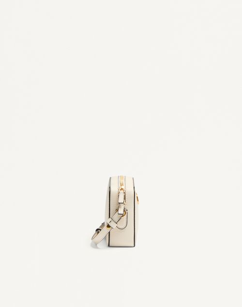 Valentino Garavani - Valentino Garavani Alltime Mini Shoulder Bag In Grainy Calfskin - Ivory - Woman - Clutches