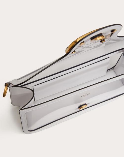 Valentino Garavani - ロコ クリアポリマー素材 ショルダーバッグ - クリア/オプティカルホワイト - ウィメンズ - ショルダーバッグ