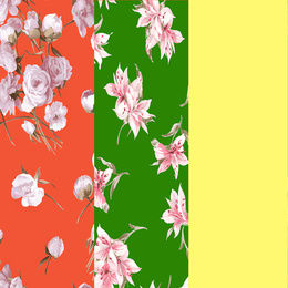 Valentino - Short Dress In Voyage Imaginaire Muslin - Yellow/multicolor - Woman - Dresses