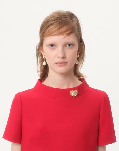 Valentino - Crepe Couture Short Dress - Paris - Woman - Dresses