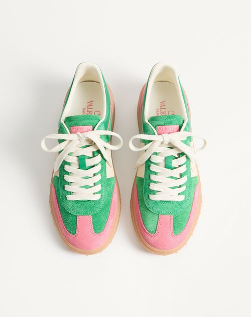Valentino Garavani - Upvillage Crosta Sneaker - Green/ivory - Woman - Sneakers