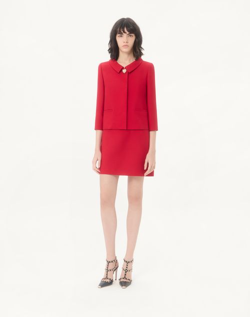 Valentino - Gonna Corta In Crepe Couture - Paris - Donna - Gonne