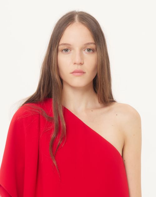 Valentino - Valentino Cady Couture Long Dress - Red - Woman - Gowns