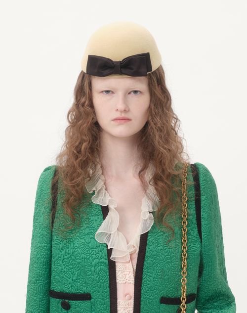 Valentino - Hammered Satin Shirt - Pale Pink/ivory - Woman - Shirts & Tops