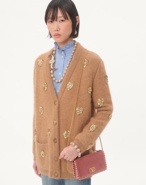 Valentino - Classic Stripe Popeline Shirt - Iris Liliac - Woman - Shirts And Tops
