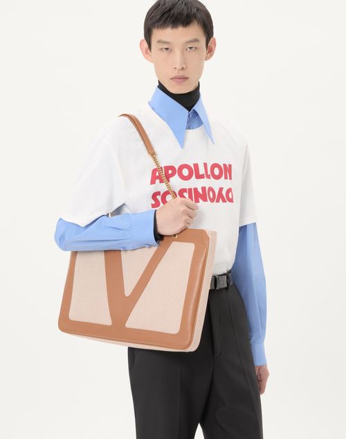 Valentino - Valentino Cotton Poplin Shirt - Sky Blue - Man - Shirts