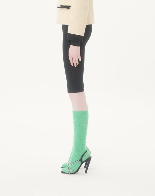 Valentino - テクニカルジャージー レギンス - ブラック - ウィメンズ - パンツ＆ショートパンツ