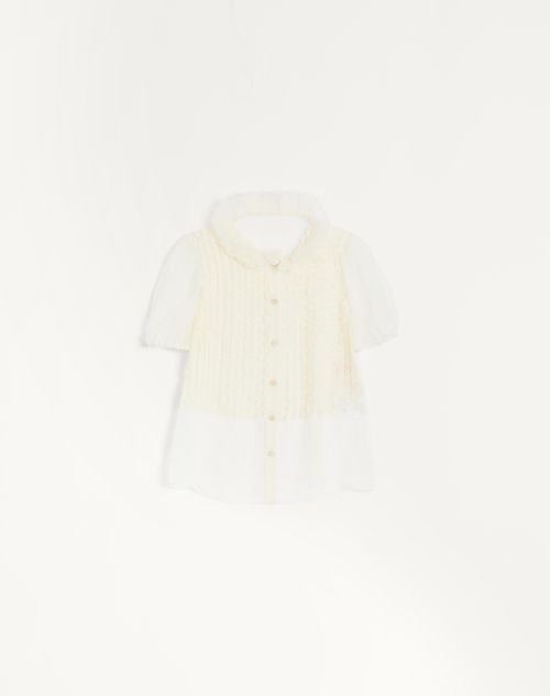 Valentino Chiffon Blouse Woman Ivory 40