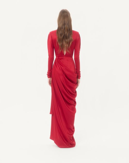 Valentino - Crepe Satin Gown - Paris - Woman - Gowns