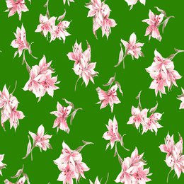 Valentino Garavani - Après L'hiver Poppies Silk Scarf - Green/multicolour - Woman - Soft Accessories