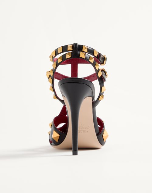 Valentino Garavani - Studdy Kidskin Pumps 100mm - Black - Woman - Pumps