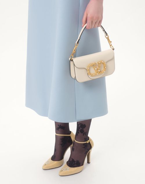 Valentino - Crepe Couture Midi Dress - Pastel Gray - Woman - Dresses