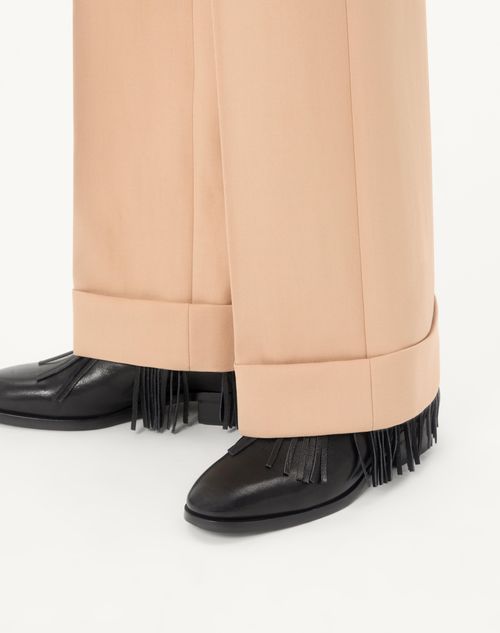 Valentino Garavani - Pat Buffalo Ankle Boot - Black - Man - Boots