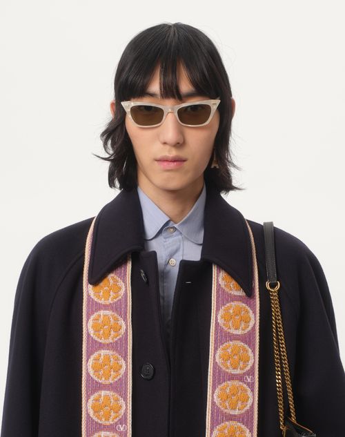 Valentino - Single-breasted Wool And Cashmere Coat - Night - Man - Coats And Blazers