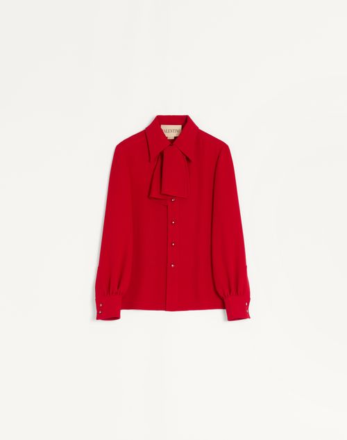 Valentino - Cady Couture Shirt - Paris - Woman - Shirts & Tops