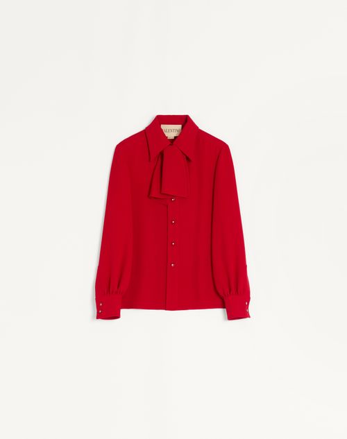Valentino Camicia In Cady Couture Donna Paris 40