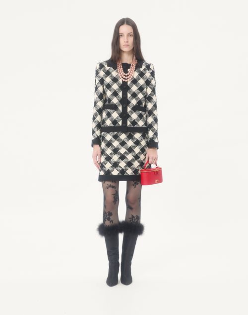 Valentino Garavani - Vlogo Signature Mini Vanity Bag In Grainy Calfskin - Rouge Pur - Woman - Clutches