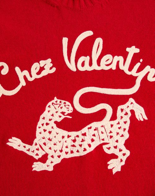 Valentino - Embroidered Wool Jumper - Paris - Woman - Knitwear