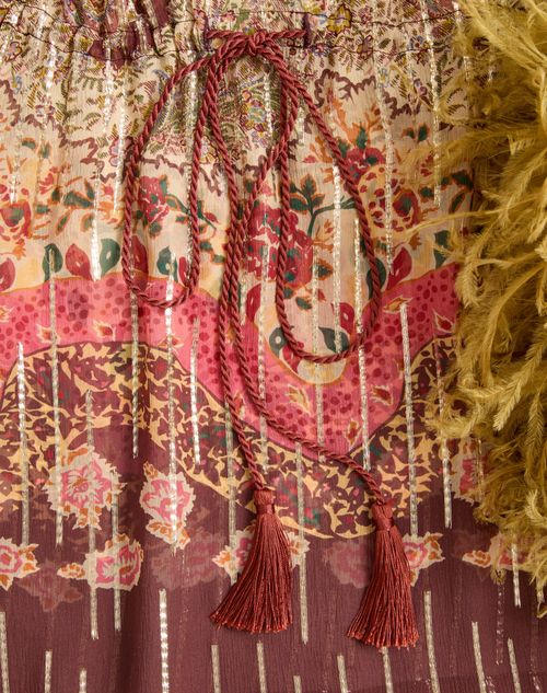 Valentino - Top In Pekin Voyage Imaginaire Paisley - Multicolor - Donna - Camicie E Top