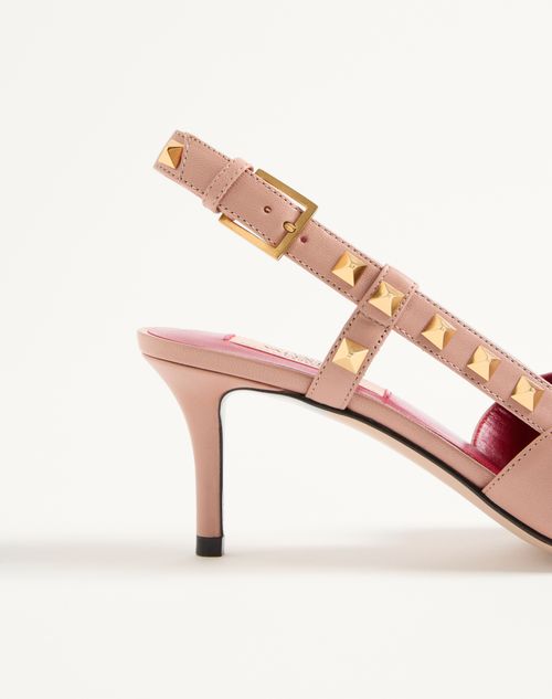 Valentino Garavani - スタディ キッドスキン スリングバックパンプス 65mm - ピンク - ウィメンズ - パンプス & スリングバック