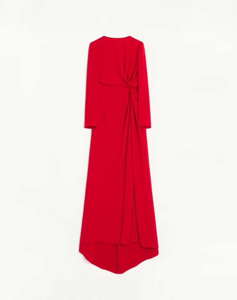 Valentino Women's Paris Long Cady Couture Dress Woman 50