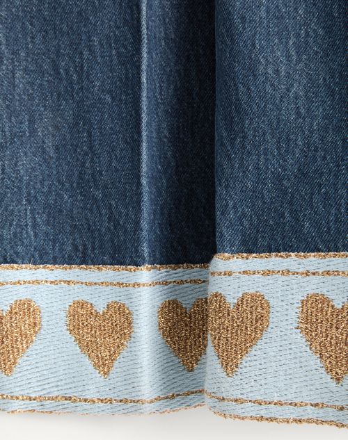 Valentino - Denim Pants - Denim - Woman - Denim