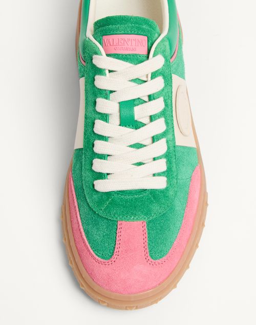 Valentino Garavani - Upvillage Crosta Sneaker - Sweet Pink/green/glace - Woman - Sneakers