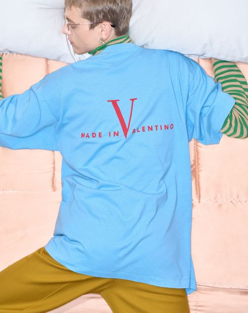 Valentino - ヴァレンティノ  - スカイブルー - メンズ - Tシャツ/スウェット