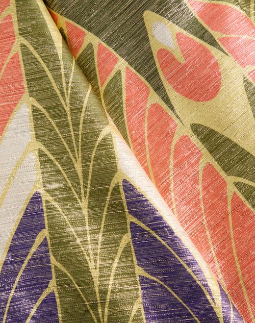 Valentino - Long Lurex Dress With Voyage Imaginaire Print - Multicolor - Woman - Gowns